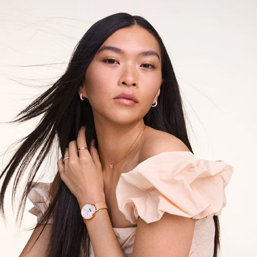 Daniel Wellington Petite Lune Melrose White Dial Women 32mm DW00100773 - view 2