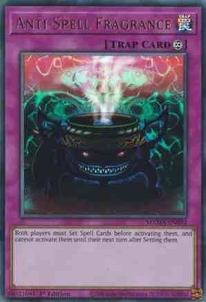 Yu-Gi-Oh! Anti-Spell Fragrance - MAMA-EN092 - Ultra Rare - 1st Edition