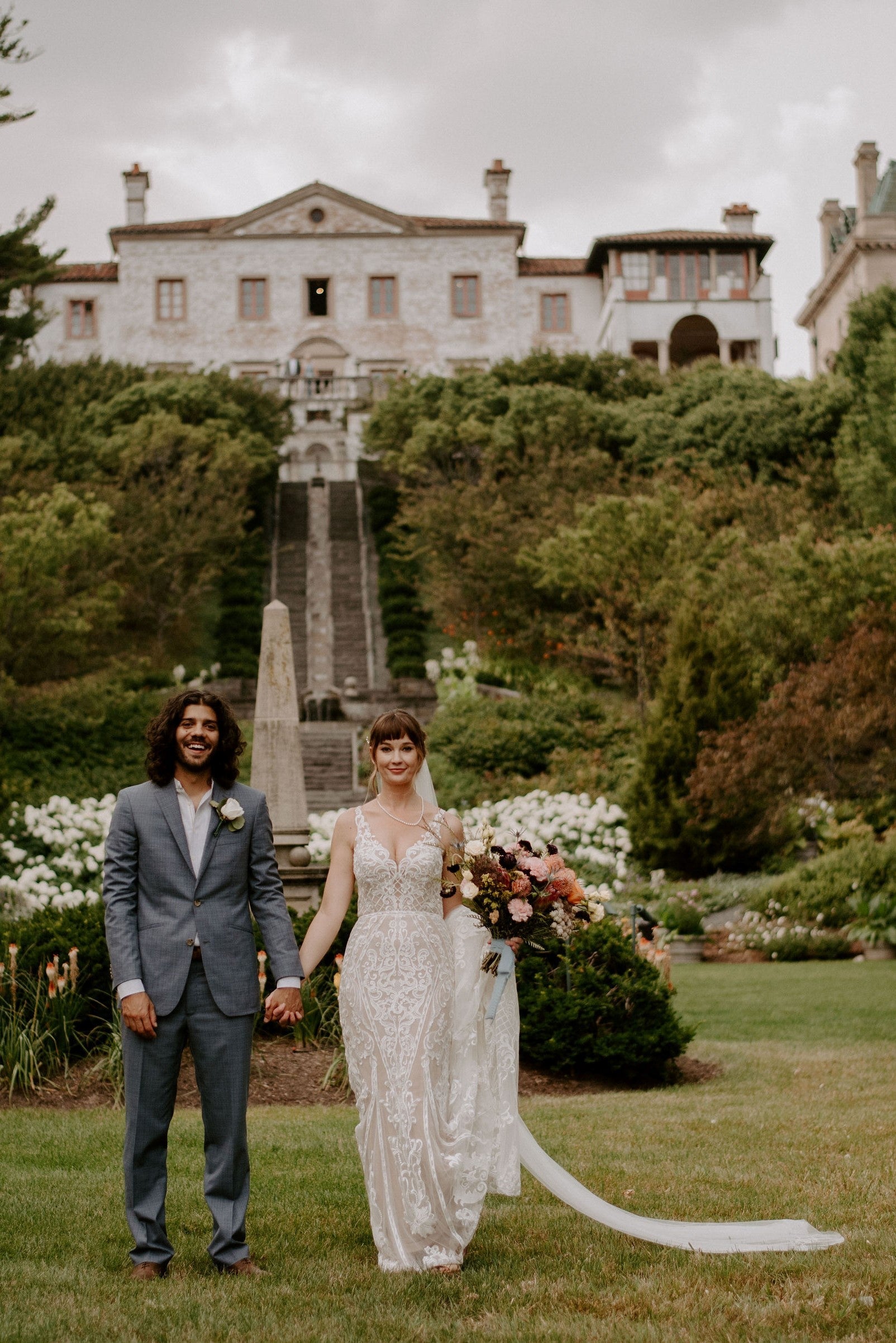 fiftyflowers.com A Romantic Museum Wedding with Bright DIY Flowers - view 18