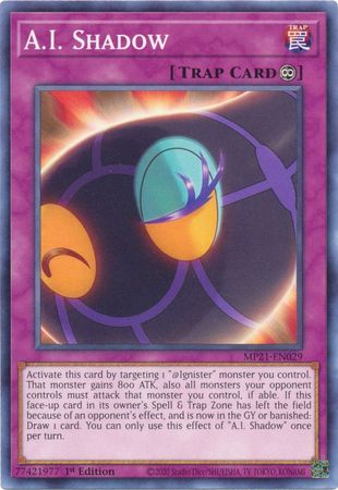 I shadow – Yu-Gi-Oh! A.I. Shadow - MP21-EN029 - Common - 1st Edition