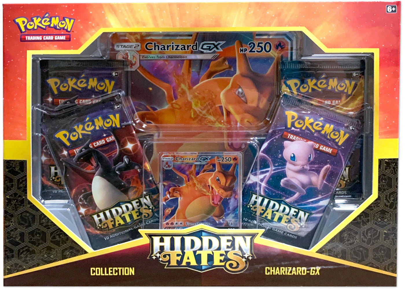 Pokémon 2019 Pokemon Sun & Moon 11.5 Hidden Fates GX Box Charizard GX