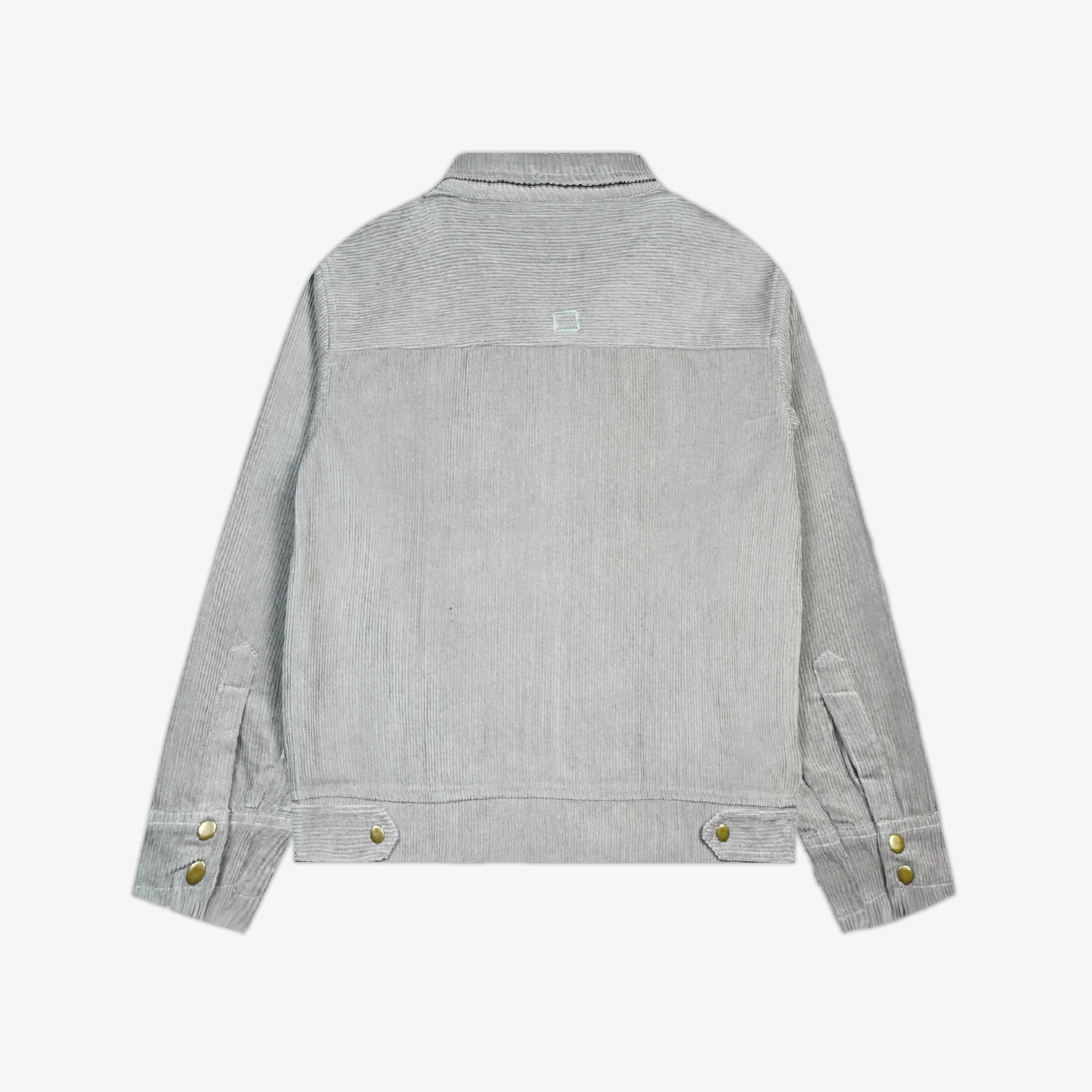 Superkicks | Corduroy Jacket { Slate Grey - view 2
