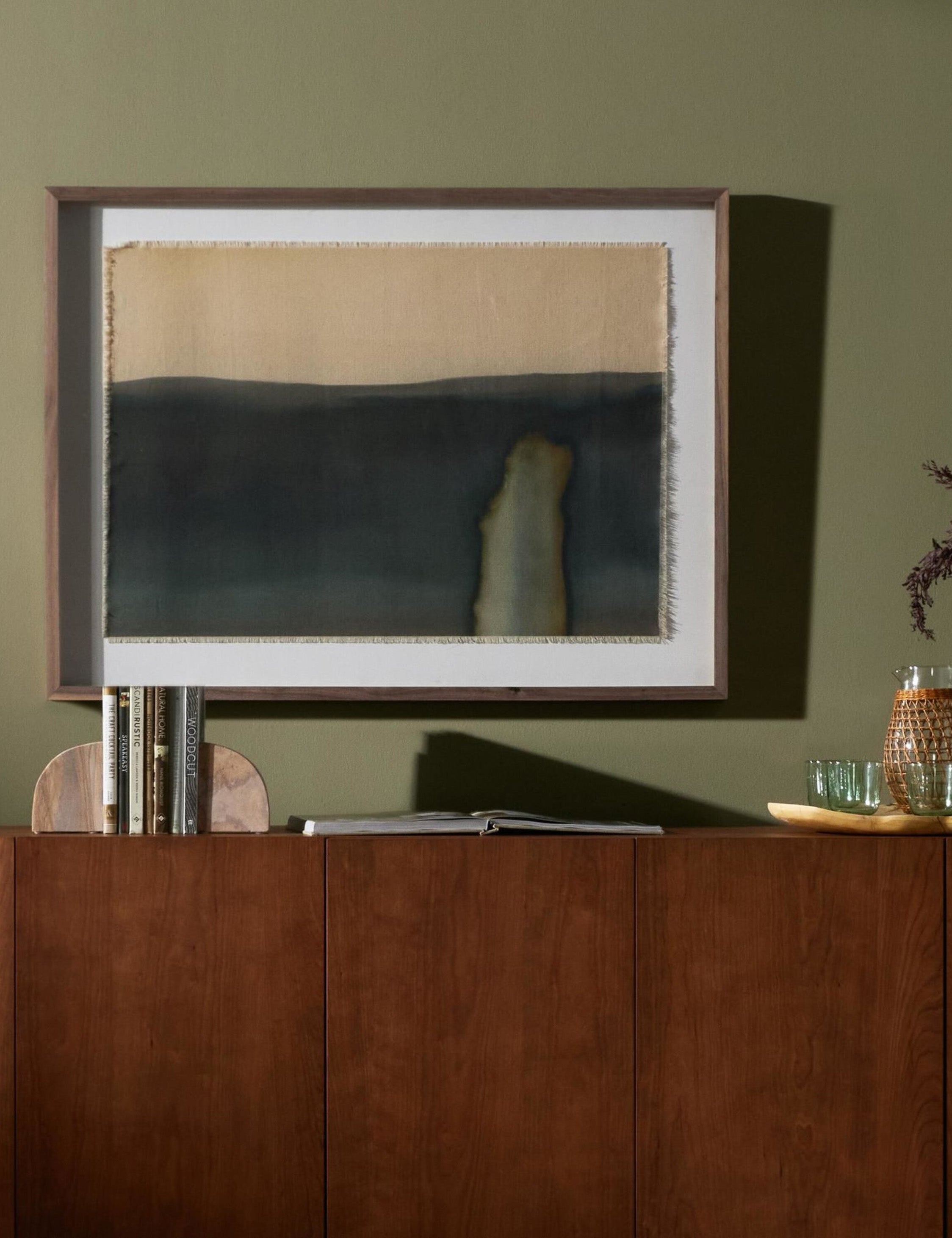 Lulu and Georgia Abstract Ombre 16 Wall Art by Roseanne Kenny - view 2