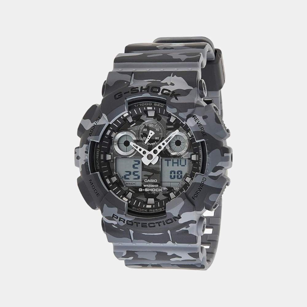 Casio G-Shock Men Quartz Black Dial Analog-Digital Resin Watch G581