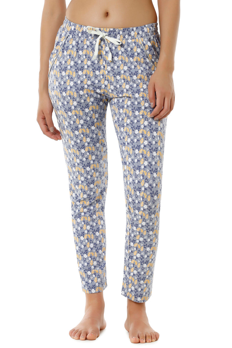 Amante Full Length PJ Bottom - Aluetian Floral Print