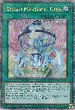 Bingo machine go – Yu-Gi-Oh! Bingo Machine, Go!!! - RA02-EN062 - Quarter Century Secret Rare - 1st Edition