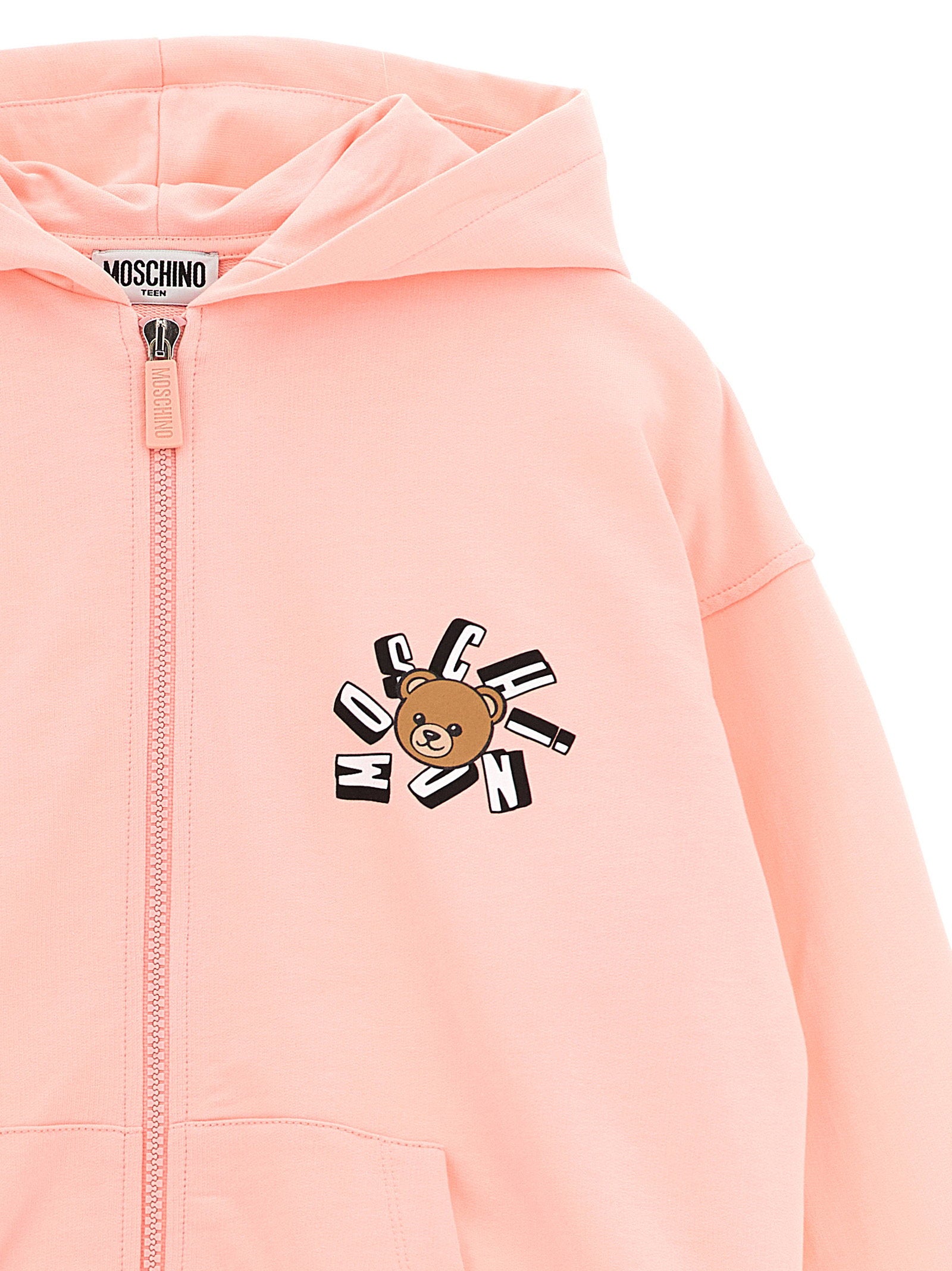 Moschino Kid Teen Hoodie + Joggers – 100% cotton - view 3