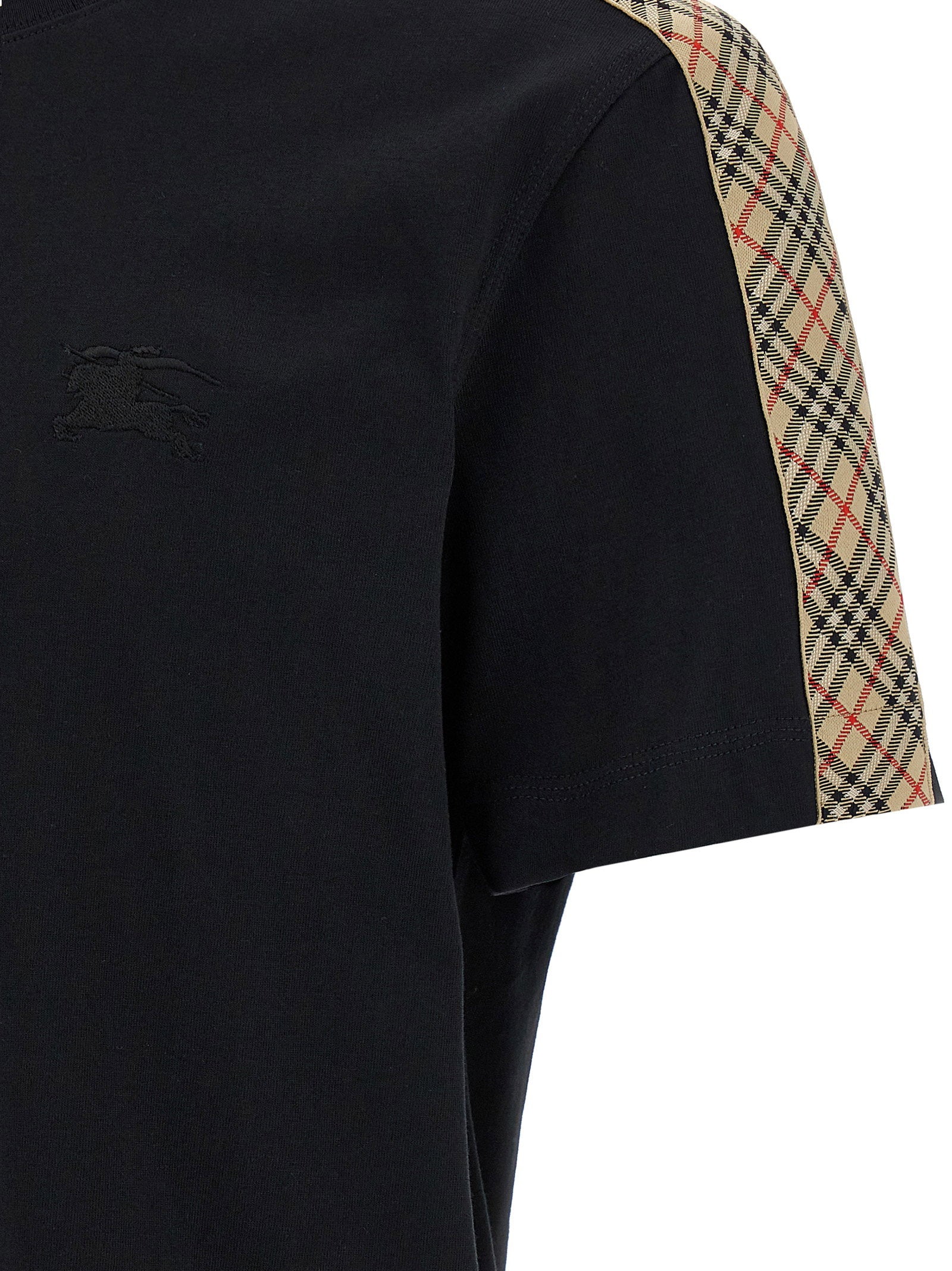 Burberry Check Tape T-shirt – 100% cotton - view 4
