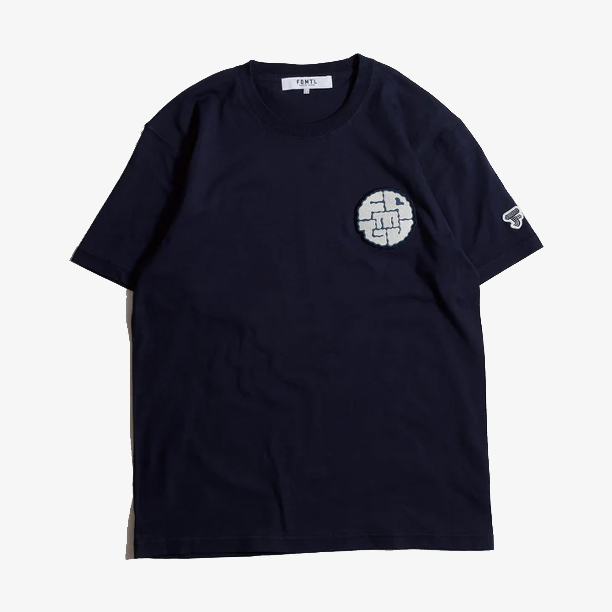 Fdmtl | Circle Patch Tee { Navy