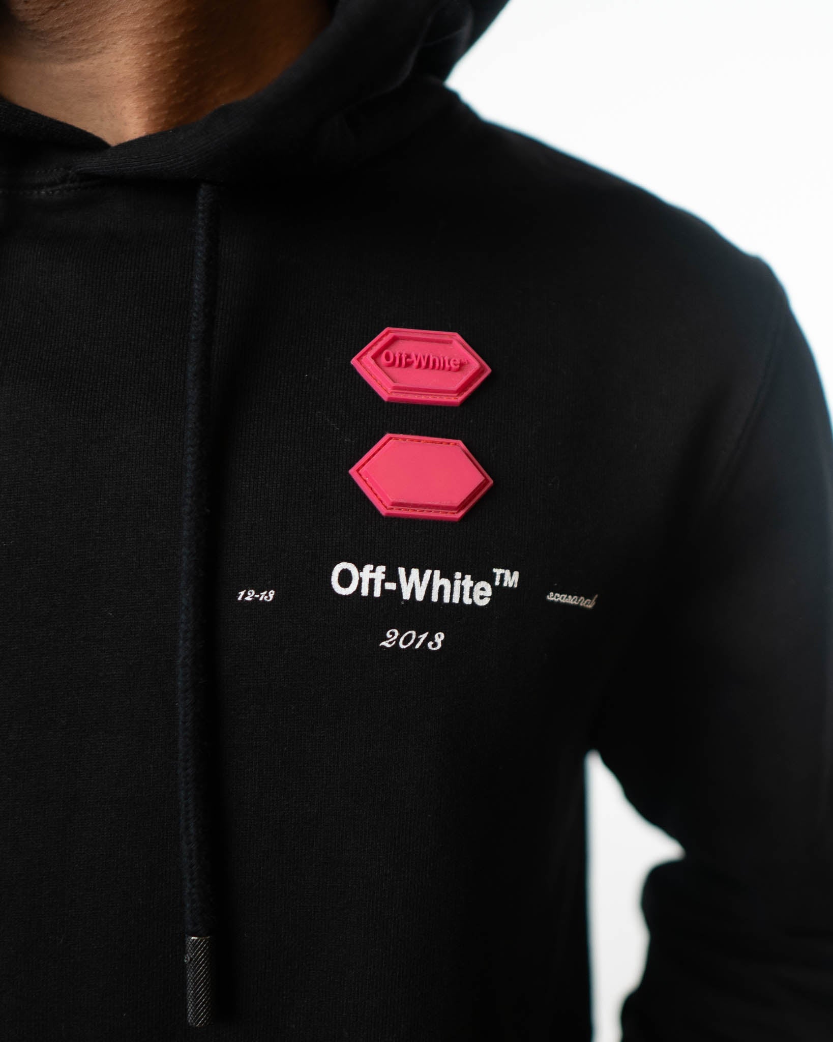 Off-White c/o Virgil Abloh Hoodie Black - view 2