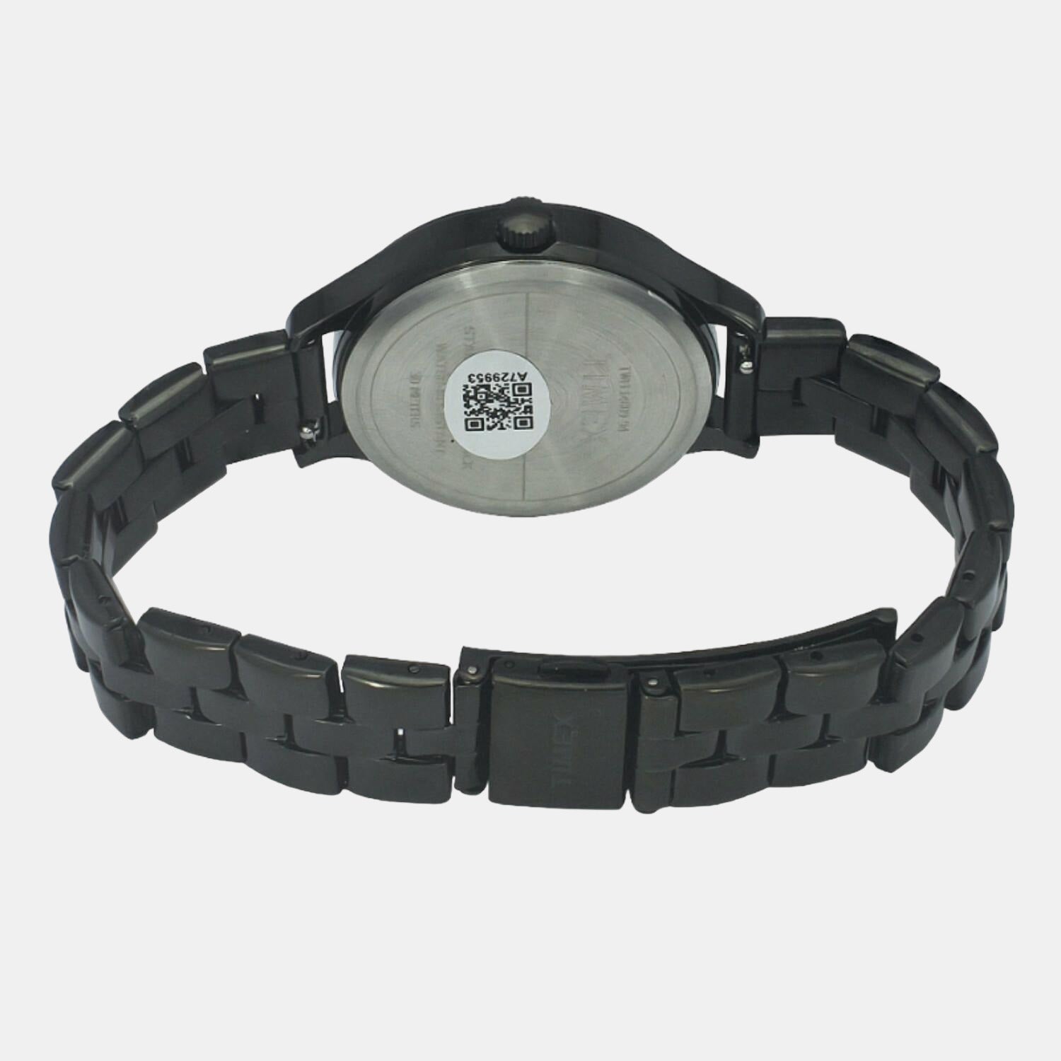Timex Fashion Women Quartz Black Dial Analog Stainless Steel Watch TWEL14809 - view 3