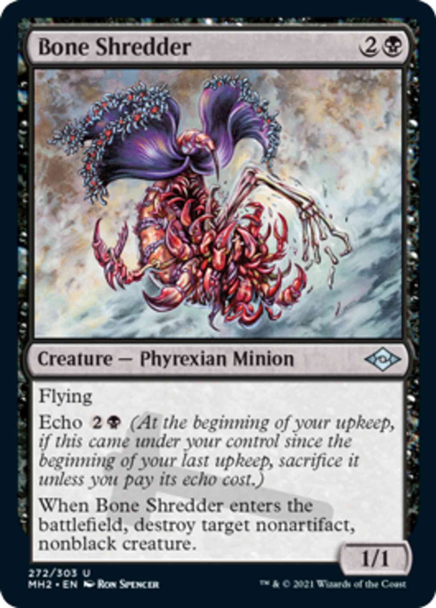 Bone shredder 272 – Magic Bone Shredder [272] [Modern Horizons 2] [Non-Foil]