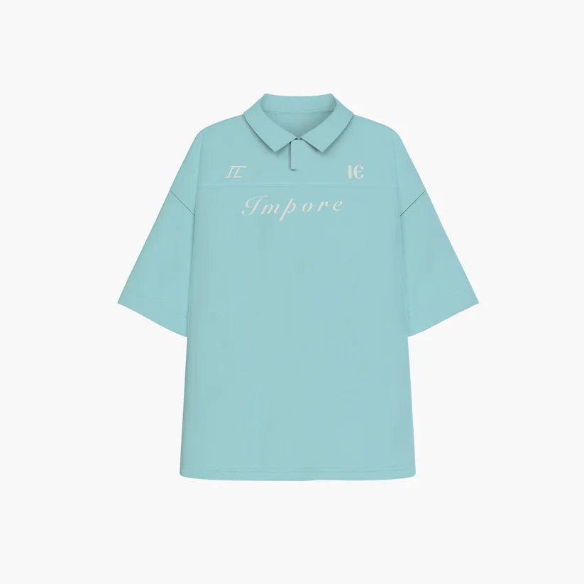 My Store Impore Polo Jersey - Baby Blue
