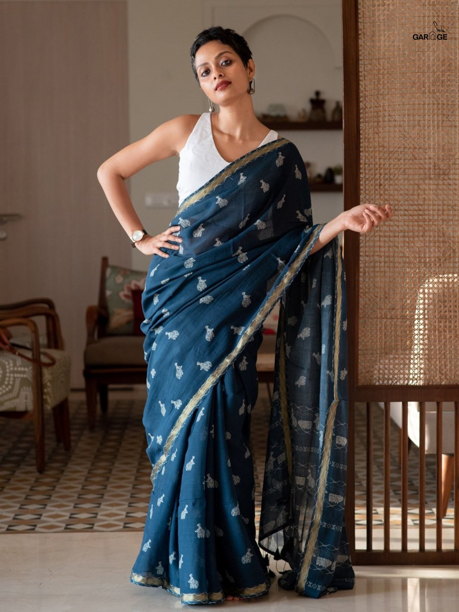 Women's sarees – suta.in Gar-2249 – Women's
