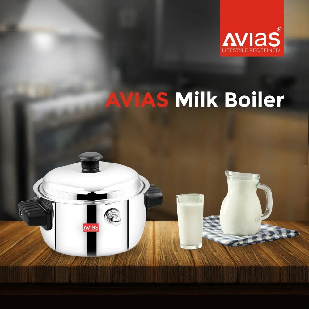 AVIAS Stainless Steel Milk Cooker | Silver | 1 Pc - view 11