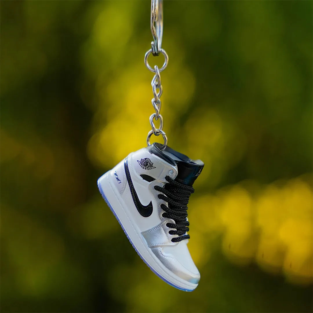 Kicks Machine 3D sneaker keychain AJ1 High Pass The Torch
