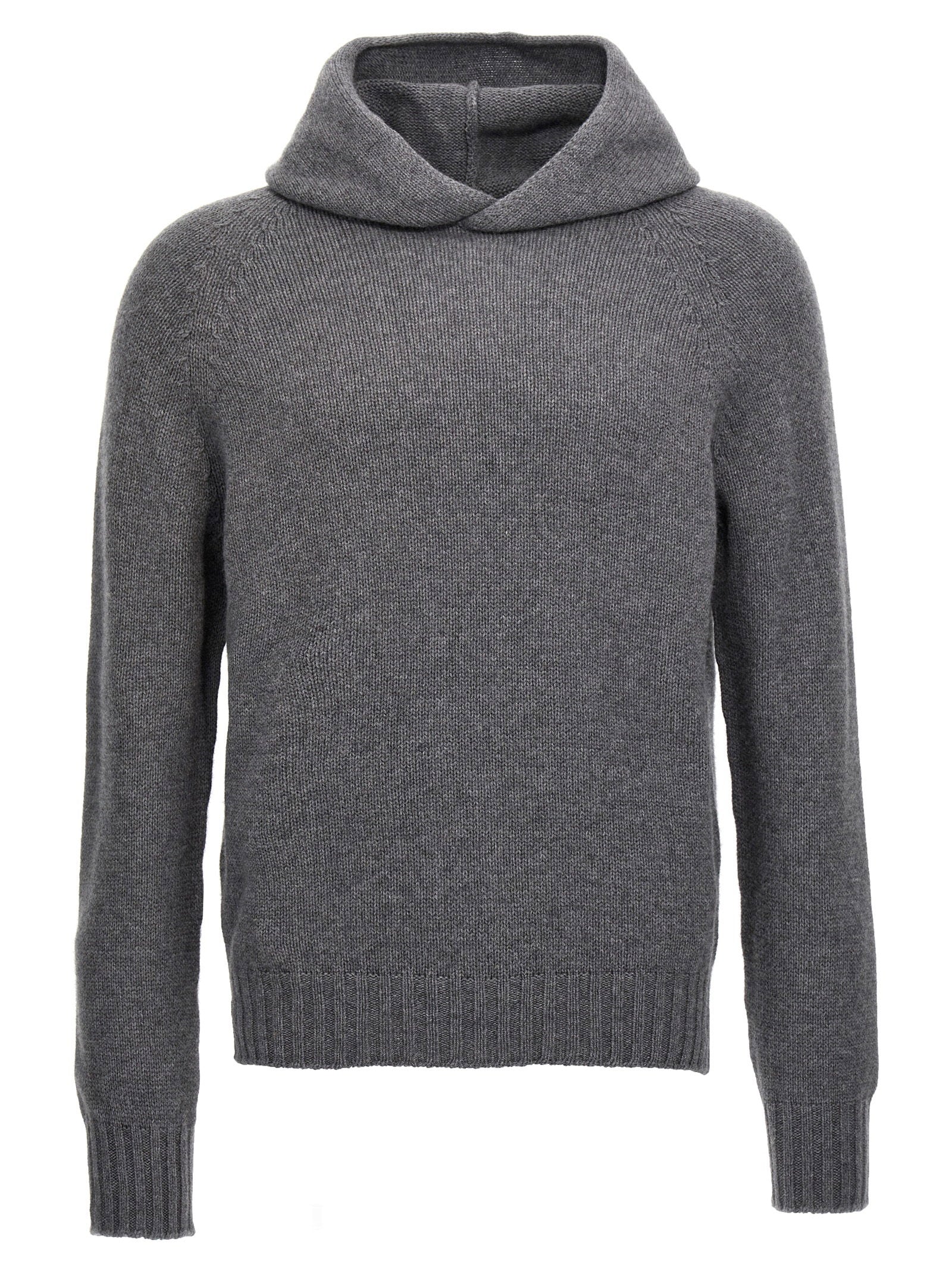 Ma'ry'ya Wool Hooded Sweater – 75% wo, 15% se, 10% ws