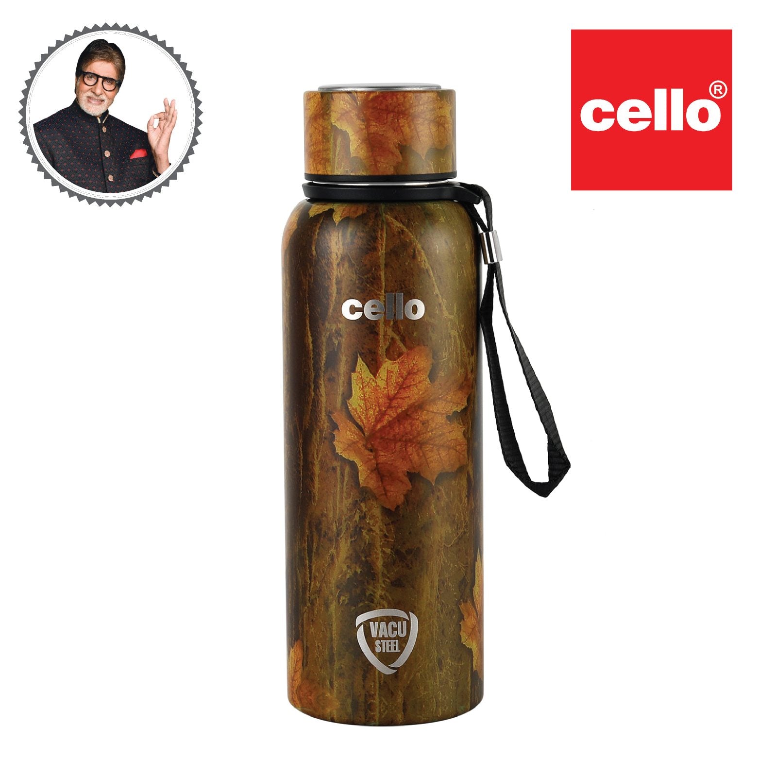Cello Deezee Kent, Vacusteel Water Bottle, 550ml - view 32