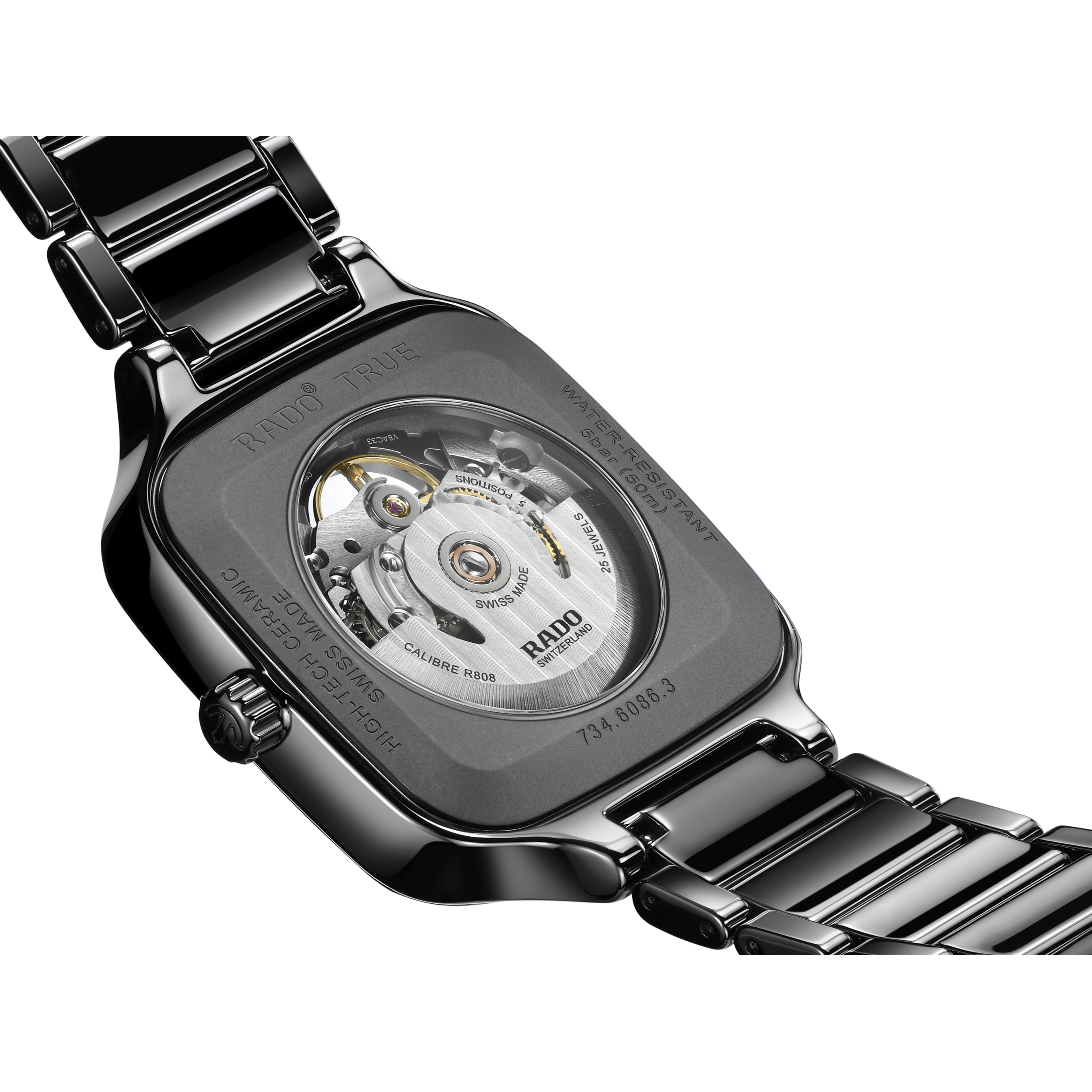 Rado True Black Dial Unisex 38mm - view 2