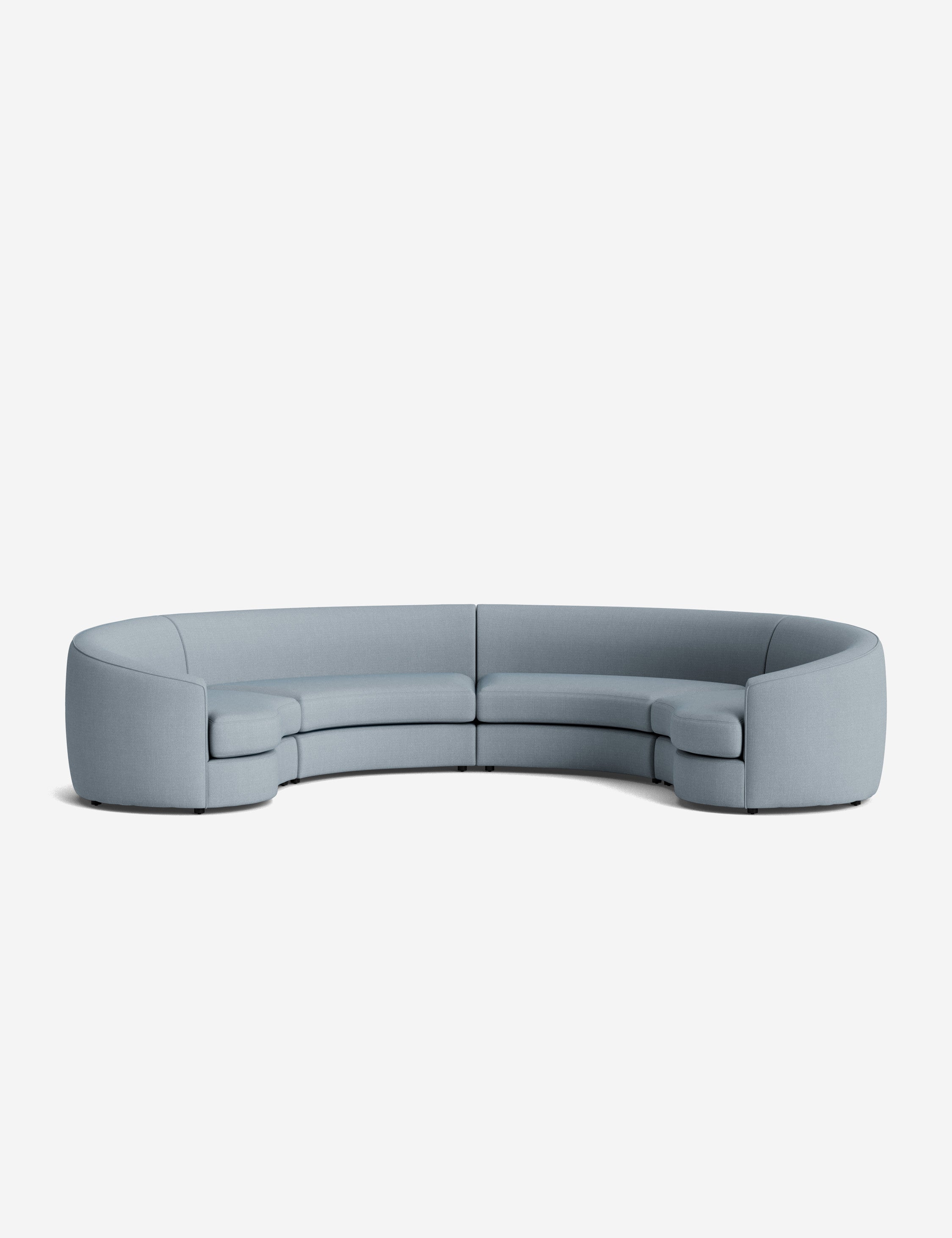 Lulu and Georgia Imada Modular Curved Sectional Sofa - view 42