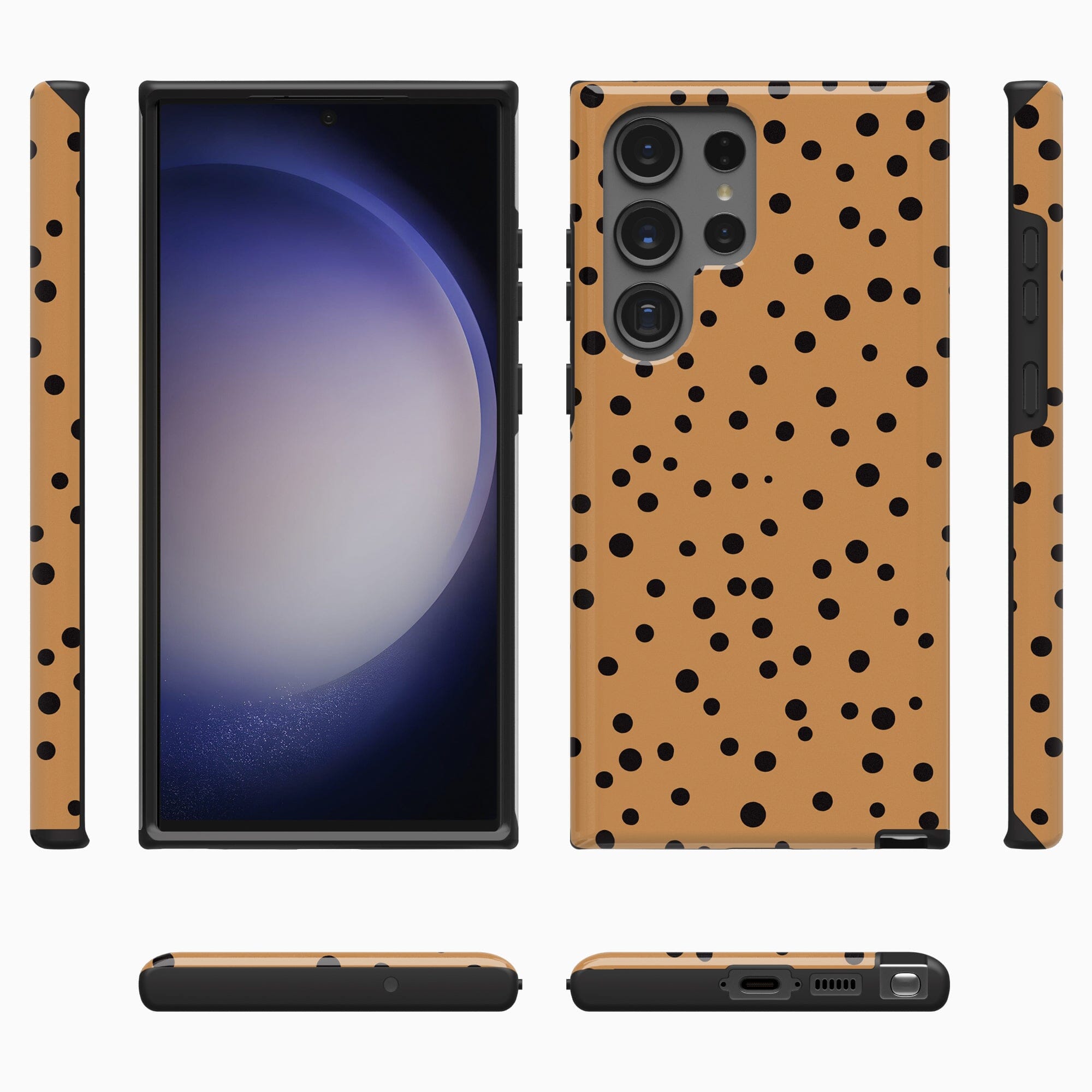 Casetry Spot On | Dotted Animal Print Samsung Case - view 7