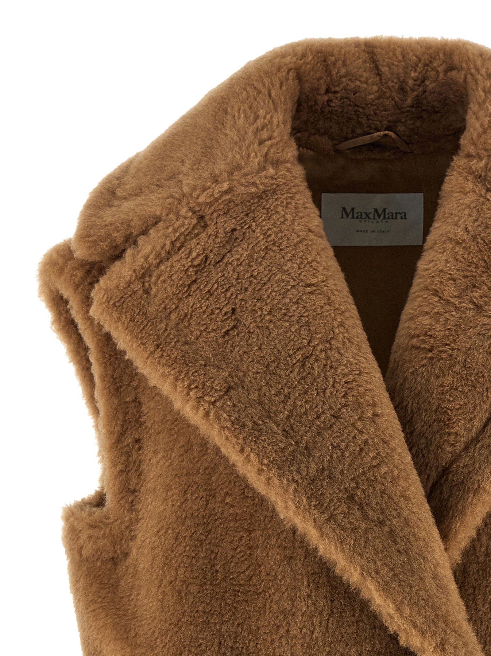 Max Mara Breda1234 Vest – 88% camel wool, 12% silk - view 3