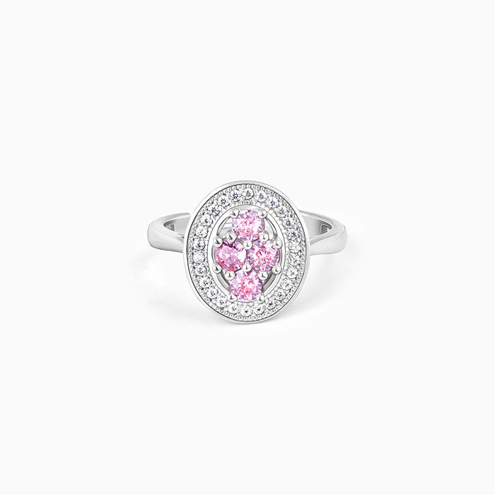 GIVA Jewellery Silver Exquisite Ovalis Ring
