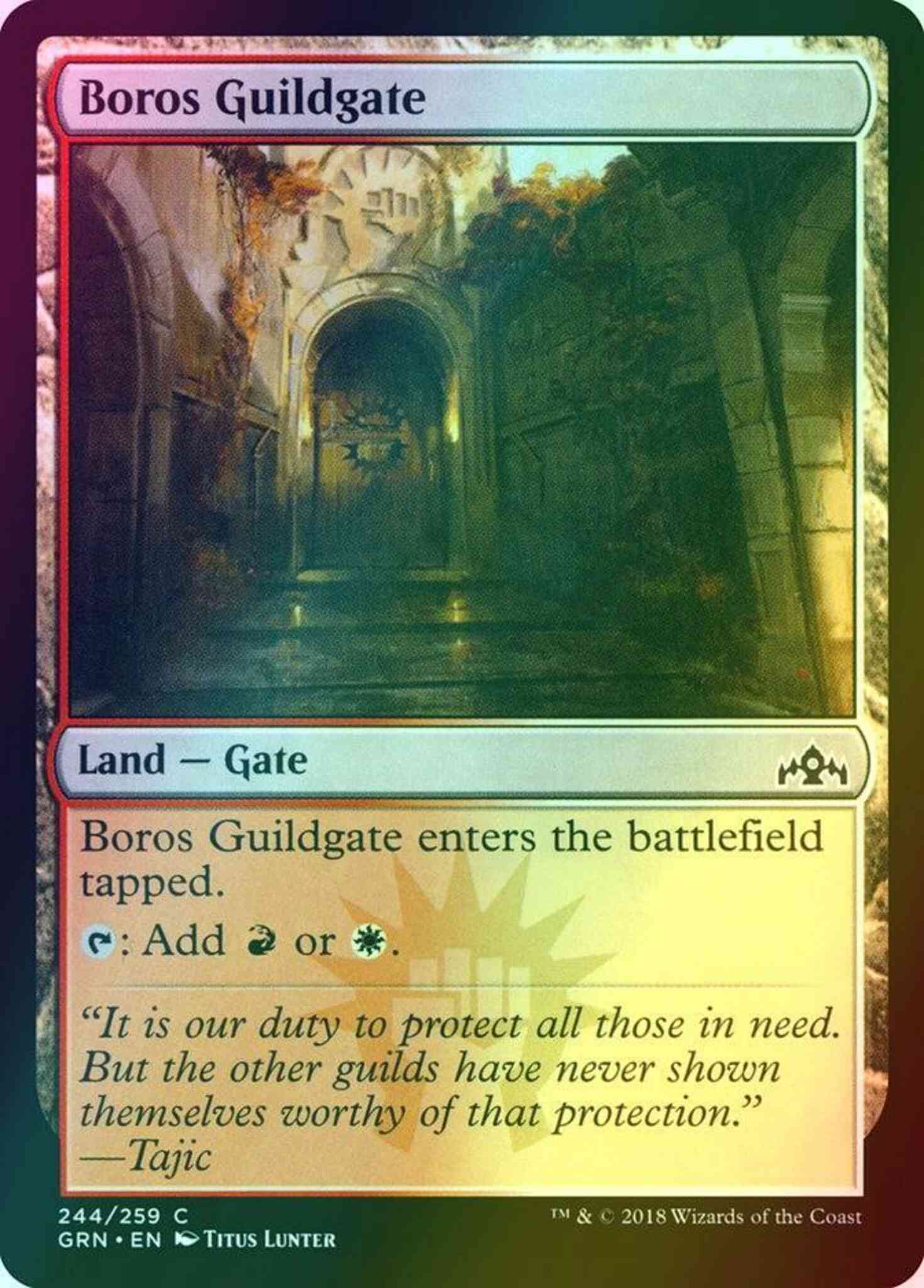 Boros guildgate 244 – Magic Boros Guildgate [244] [Guilds of Ravnica] [Foil]
