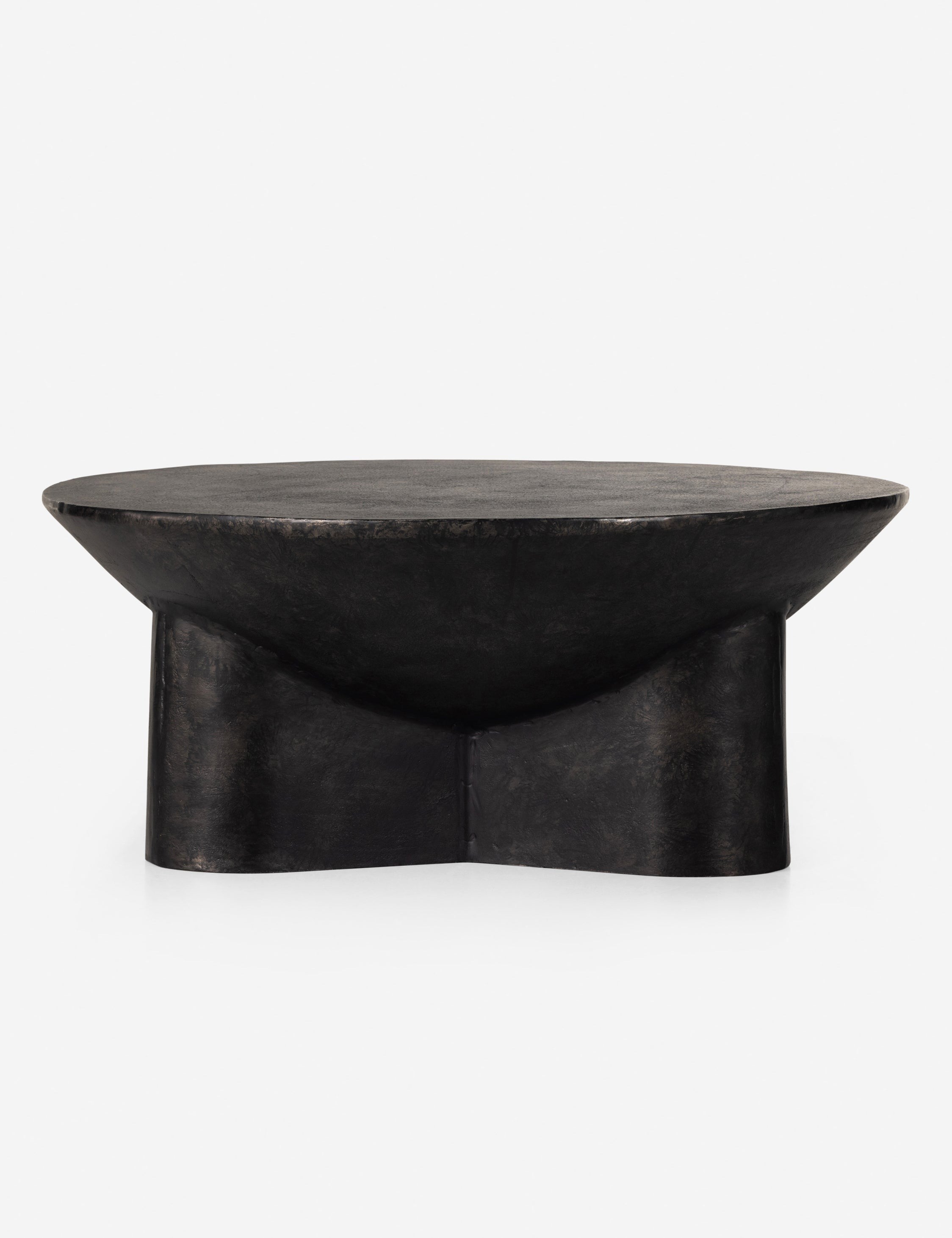 Lulu and Georgia Lagos Round Coffee Table – Black - view 5