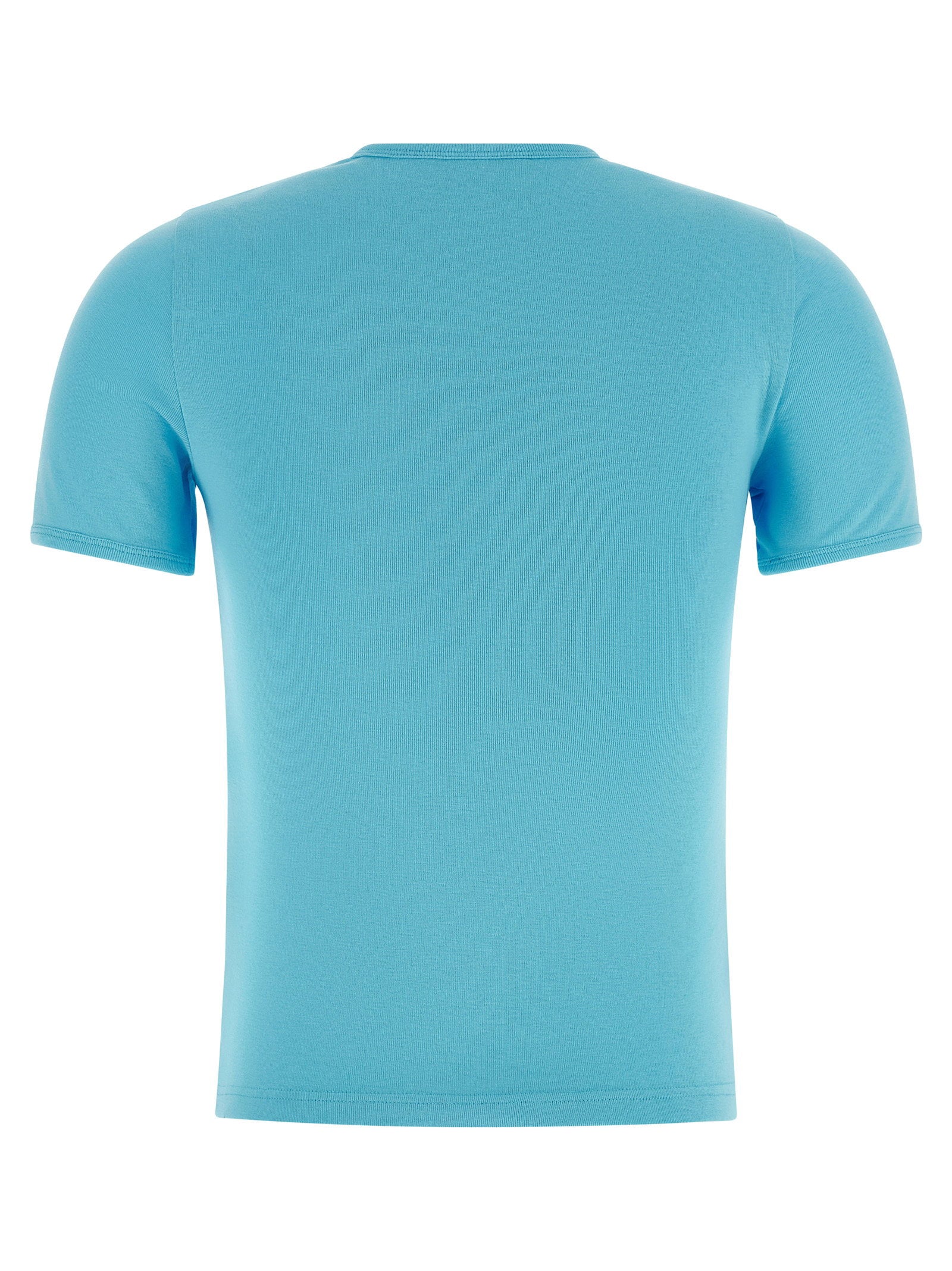 Courreges Signature Contrast T-shirt – 100% cotton - view 2
