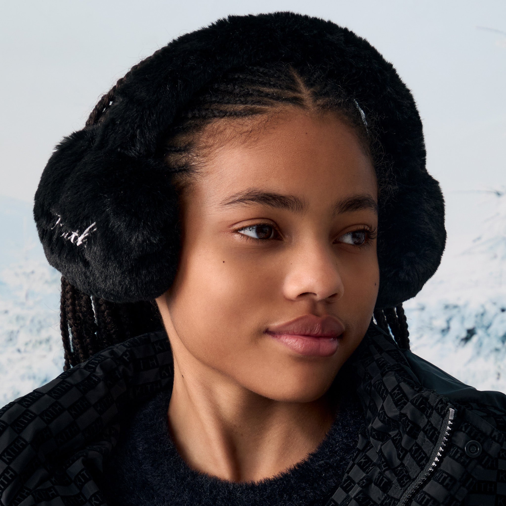 Kith Kids Earmuff - Black - view 2
