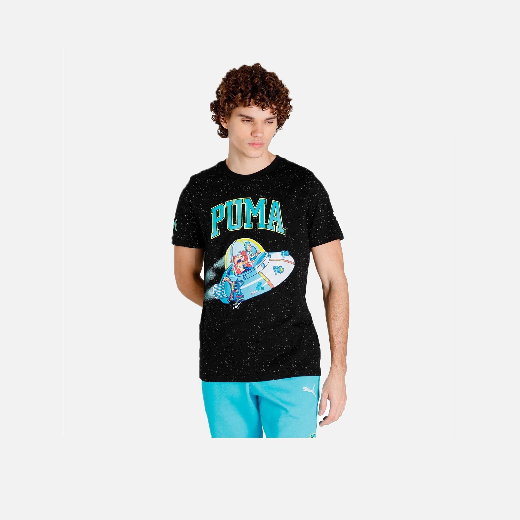 Puma | RICK AND MORTY SHORT SLEEVE BASKETBALL T-SHIRT - view 2