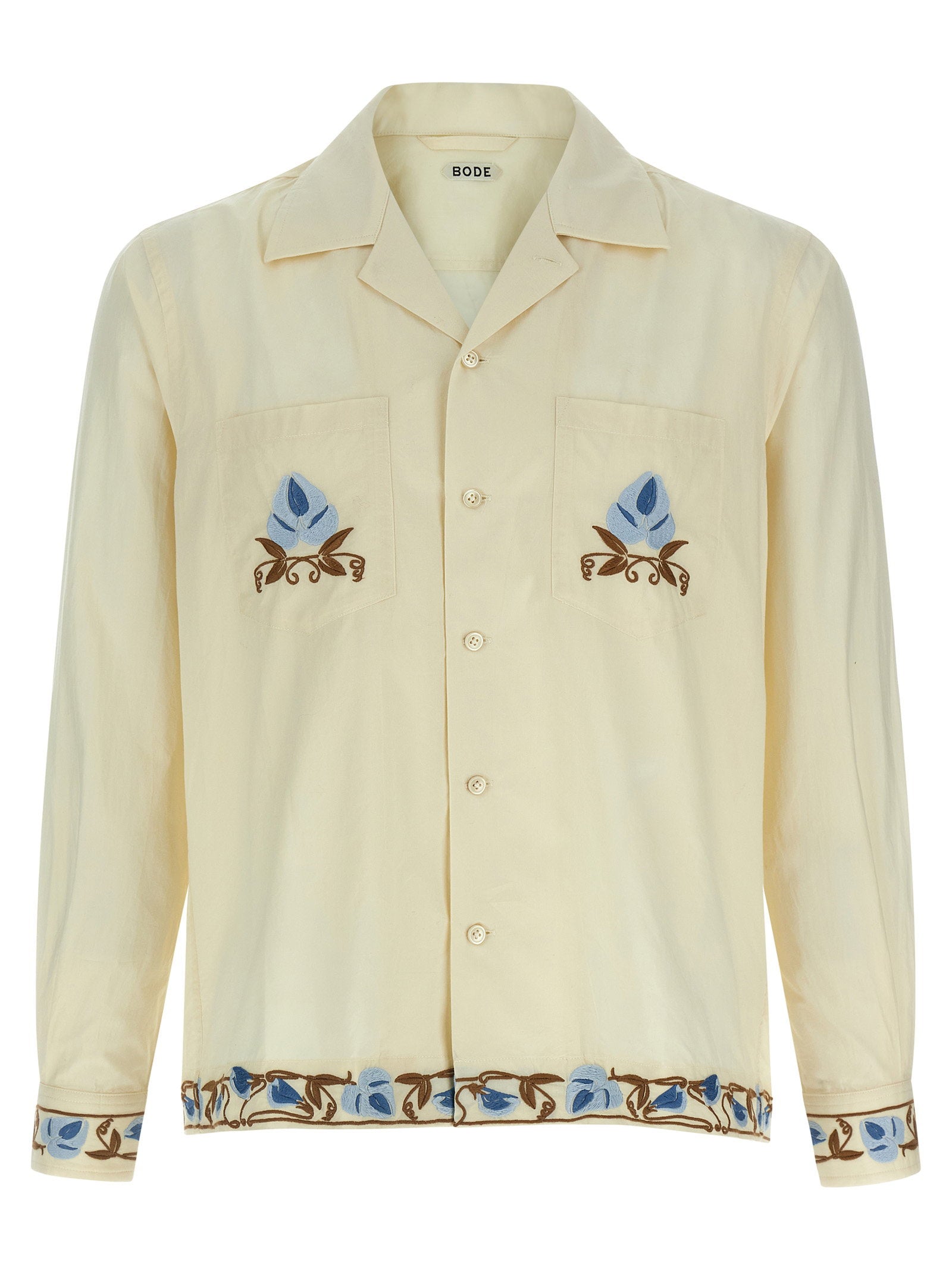 Bode Noveau Vine Shirt – 100% cotton