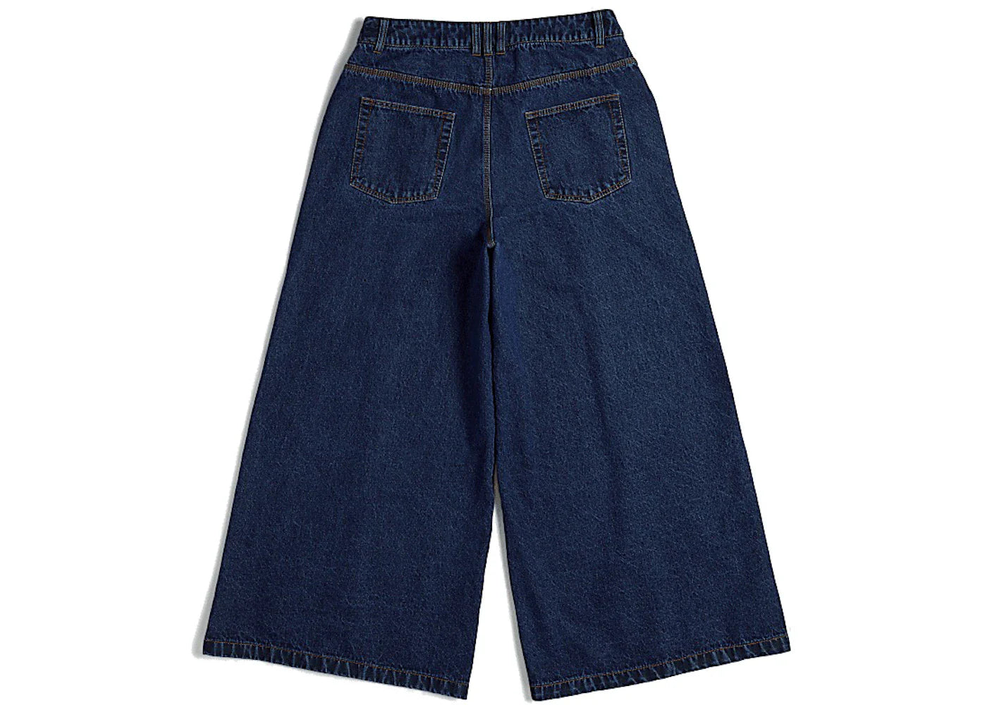 adidas Ivy Park Women's Denim Wide-Leg Snap Pants Dark Denim - view 2