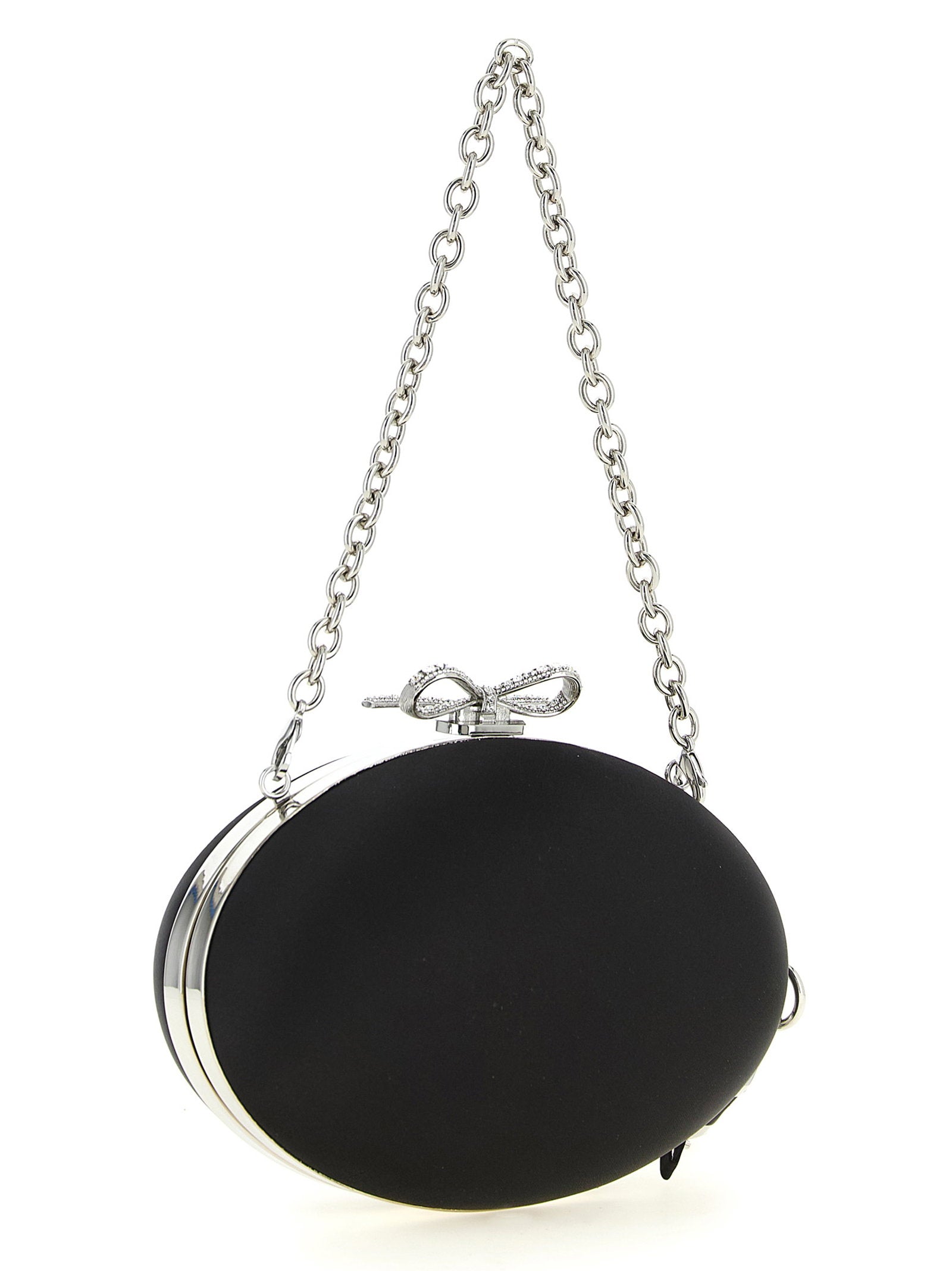 Self-Portrait Clutch Satin Oval - view 2