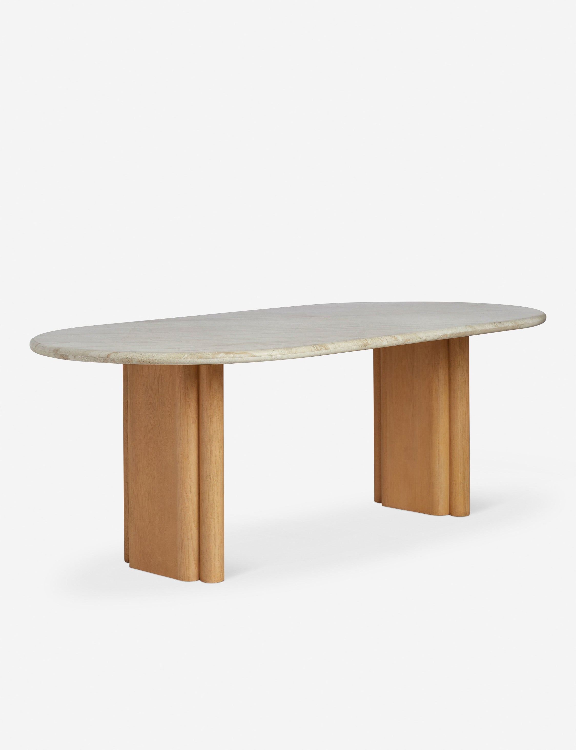 Lulu and Georgia Irving Dining Table – Cream Marble