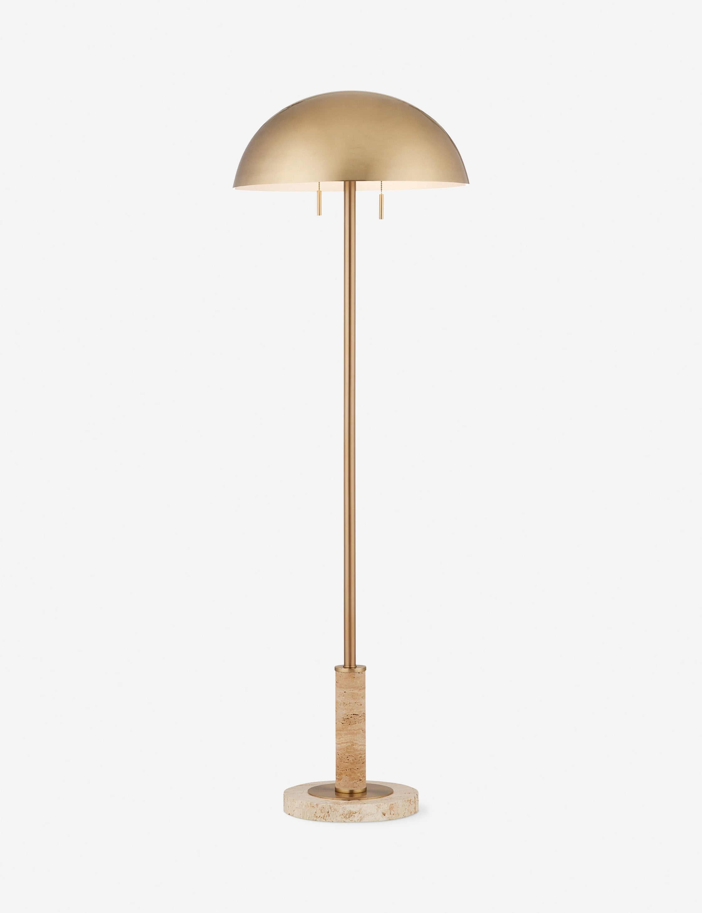 Lulu and Georgia Cerelia Floor Lamp – Brass - view 2