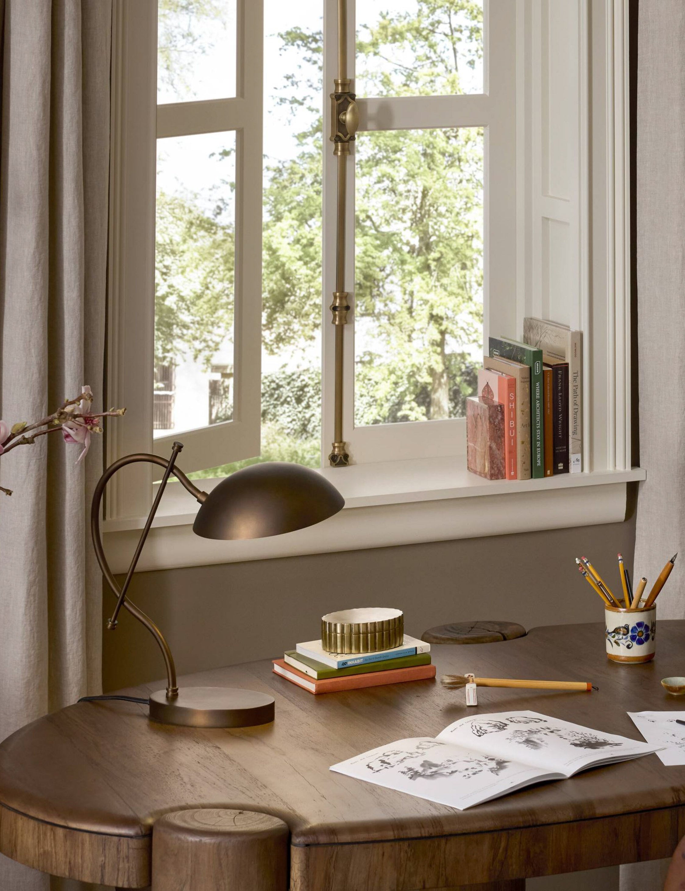 Lulu and Georgia Oswin Table Lamp by Amber Lewis x Four Hands - view 2