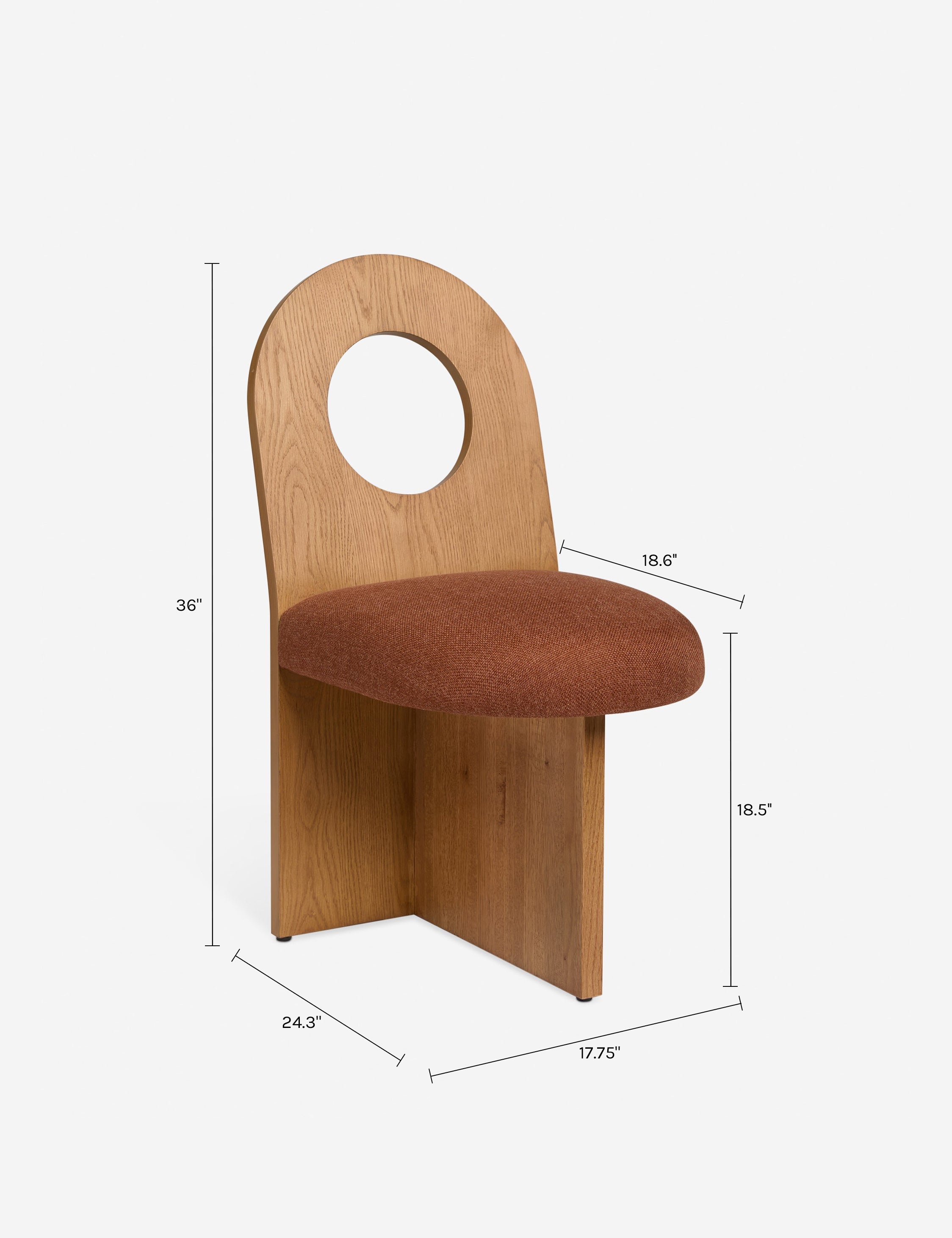 Lulu and Georgia Pamina Dining Chair – Natural - view 8
