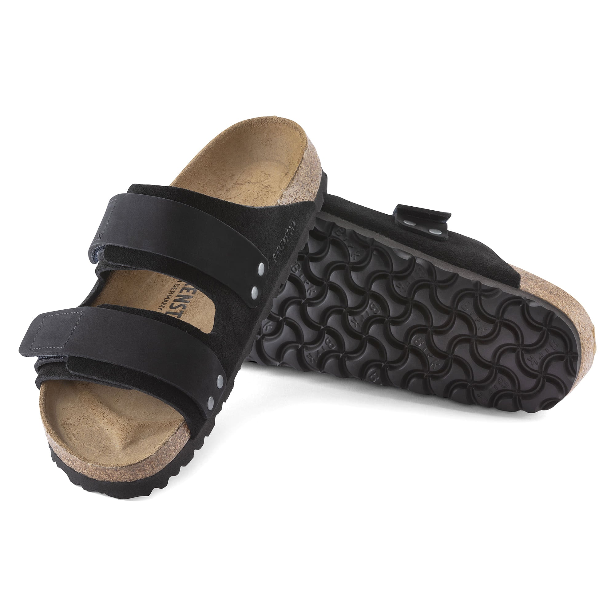 Birkenstock Uji Nubuck/Suede Leather – Black