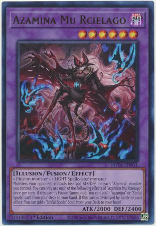 Yu-Gi-Oh! Azamina Mu Rcielago - ROTA-EN031 - Ultra Rare - 1st Edition