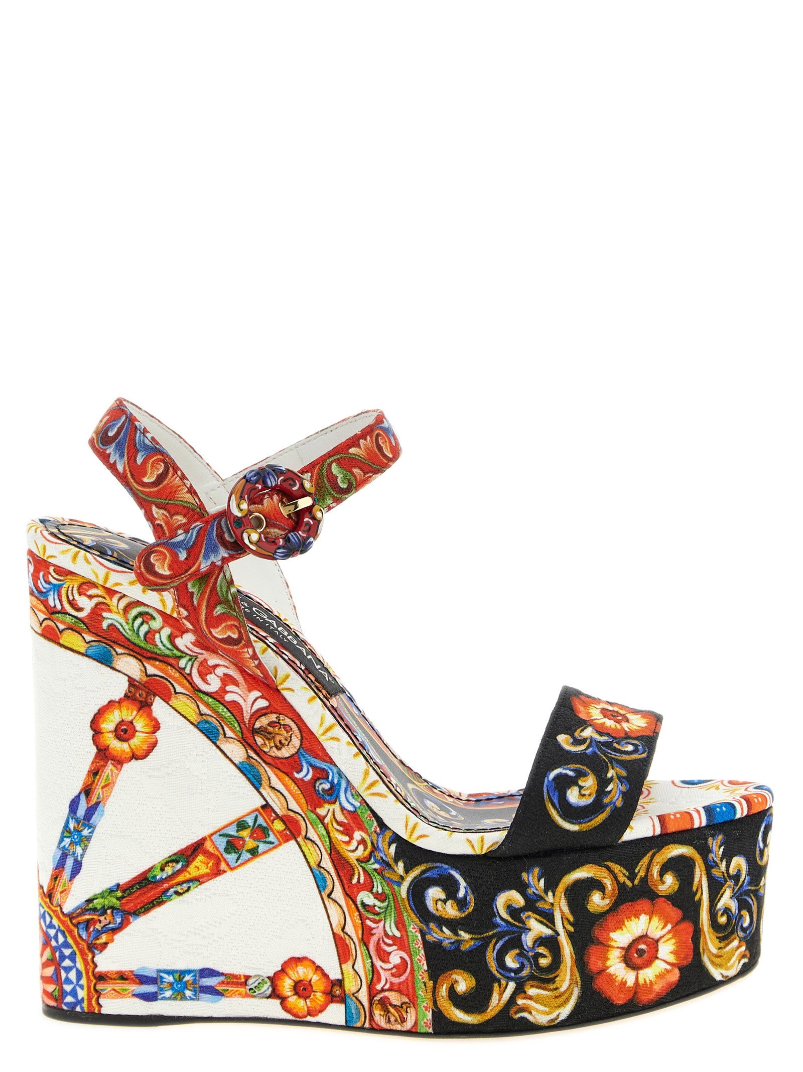 Dolce & Gabbana Keira Sandals – 64% viscose, 36% cotton