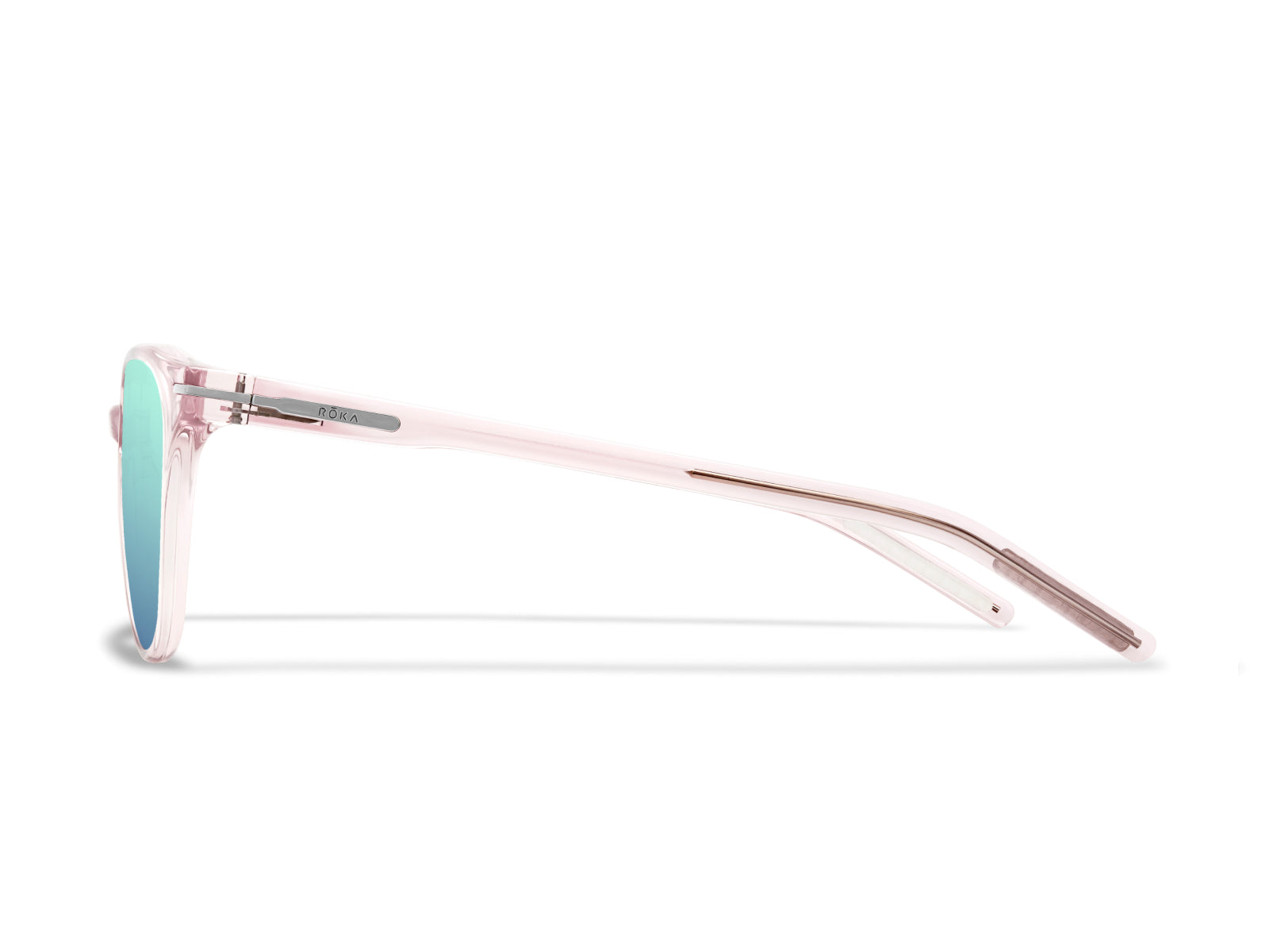 ROKA Lola 2.0 Sunglasses Outlet – Crystal Tahoe Frame - Dark Carbon (Polarized) Lens - view 46