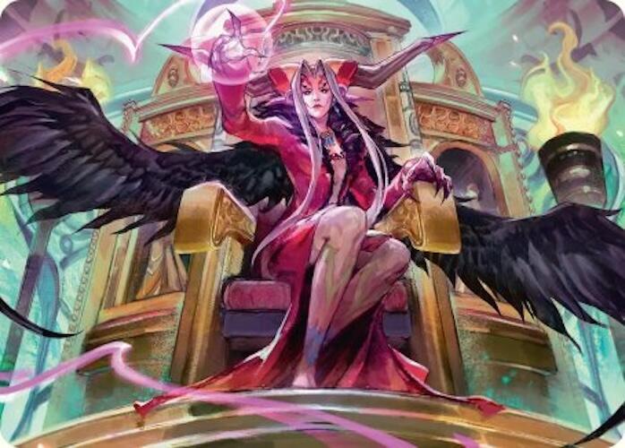 Magic 09/53 - Sorceress's Schemes Art Card [FINAL FANTASY: Art Series] [Non-Stamped]