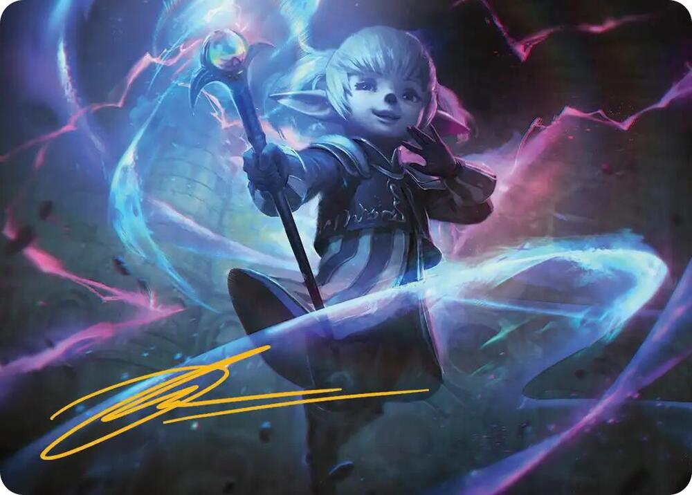 Shantotto tactician magician – 16/53 - Shantotto, Tactician Magician Art Card [FINAL FANTASY: Art Series] [Gold-Stamped]