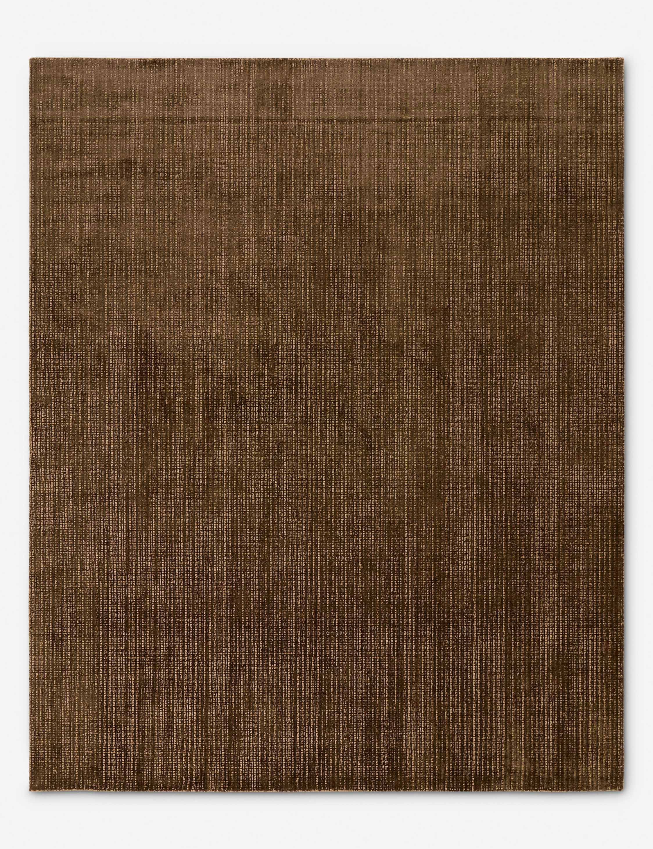 Lulu and Georgia Danka Hand-Loomed Rug – chocolate