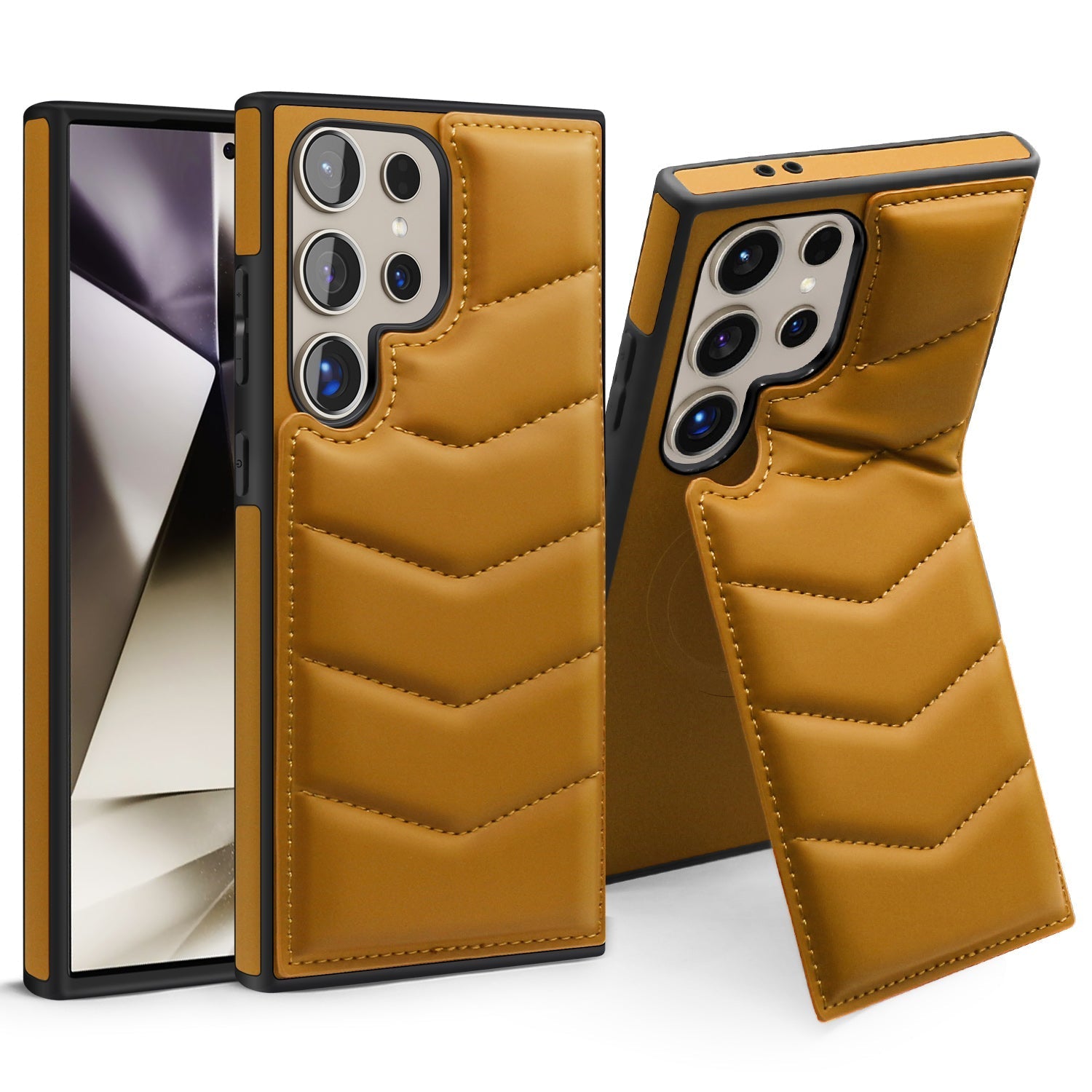Million Cases Premium Leather Kickstand Case - Samsung - view 2