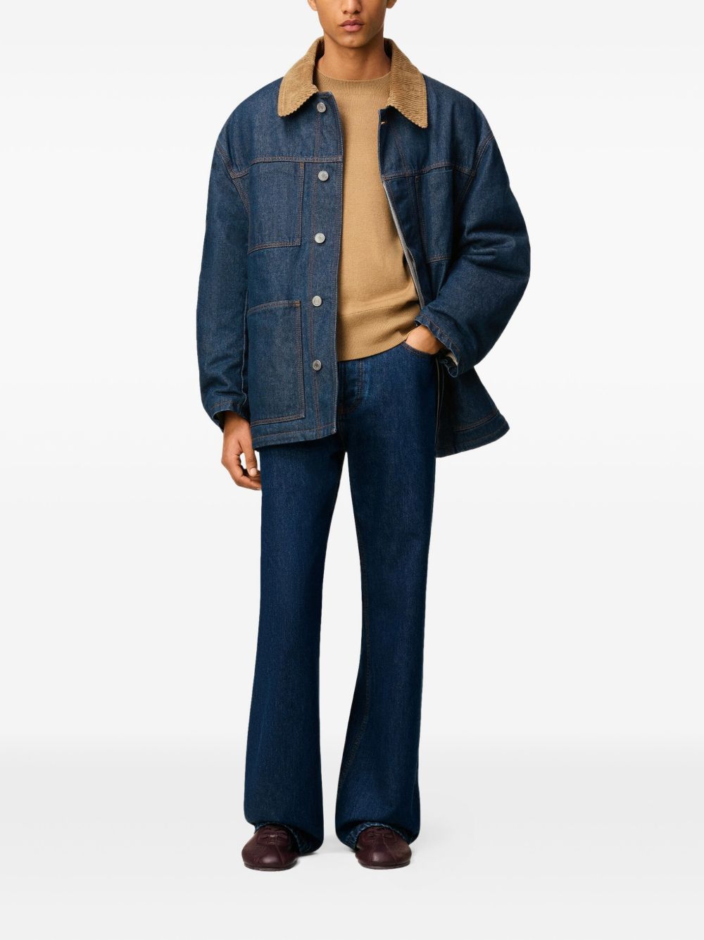 Ami Paris Worker denim jacket - view 2