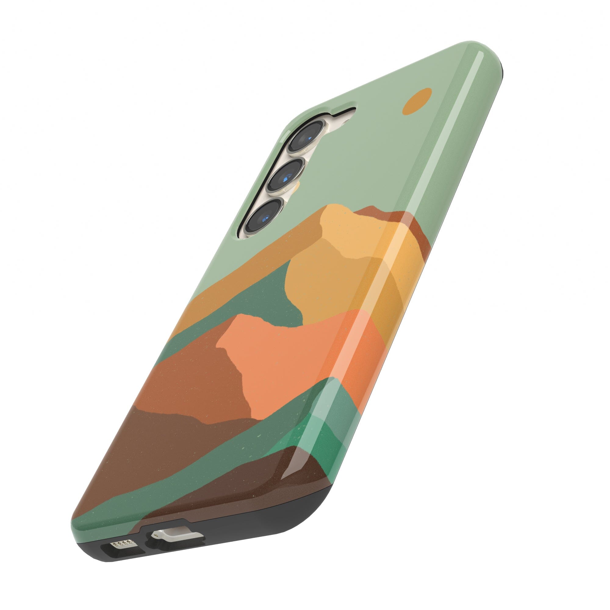 Casetry Endless Peaks | Colorblock Mountain Samsung Case - view 16