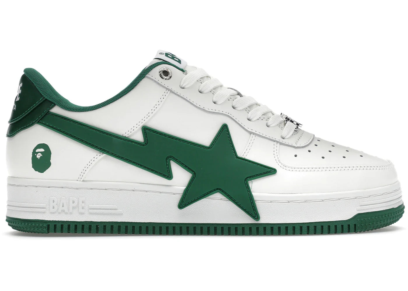 Sta os 2 – A Bathing Ape Bape Sta OS #2 White Green